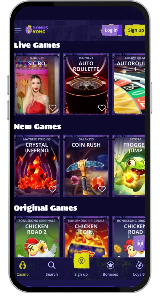 BonusKong online casino